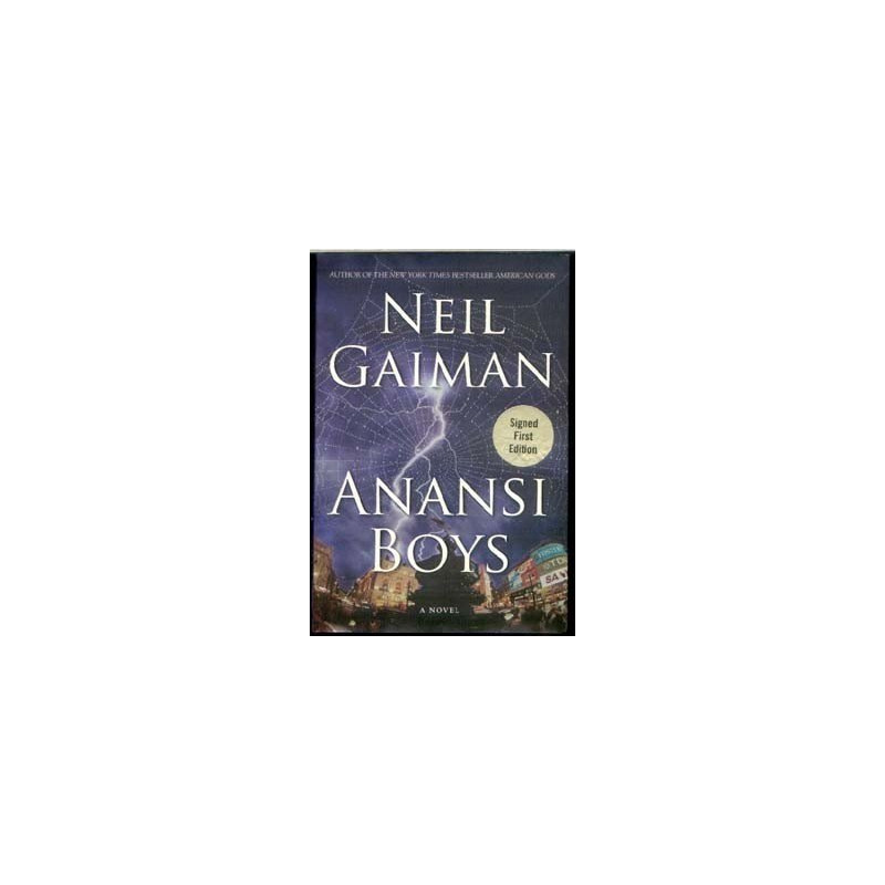 Anansi Boys by Neil Gaiman Limited Ed 1/5000! (HB, SIGNED)