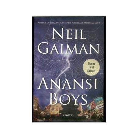 Anansi Boys by Neil Gaiman Limited Ed 1/5000! (HB, SIGNED)