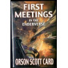 First Meetings by Orson Scott Card (Ender's Game, HB Signed)