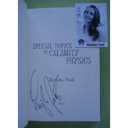 Special Topics in Calamity Physics by Marisha Pessl (HB, SIGNED)