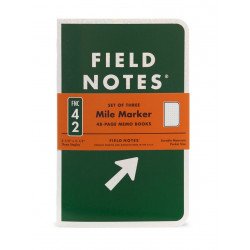 Field Notes Mile Marker (Spring 2019)