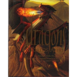 Dragons: Worlds Afire (HB, Signed by R.A. Salvatore)