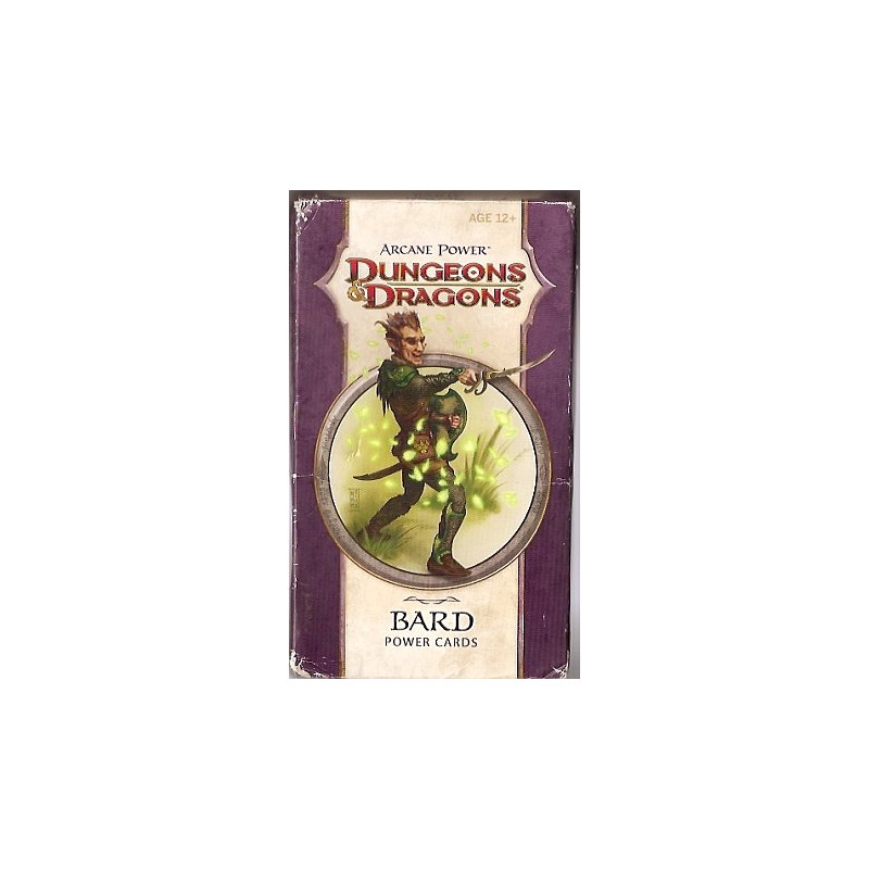 Dungeons & Dragons: Bard Power Cards (Arcane Power)