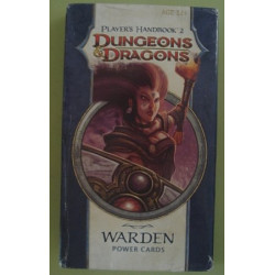 Dungeons & Dragons: Warden Power Cards (Player Handbook 2)