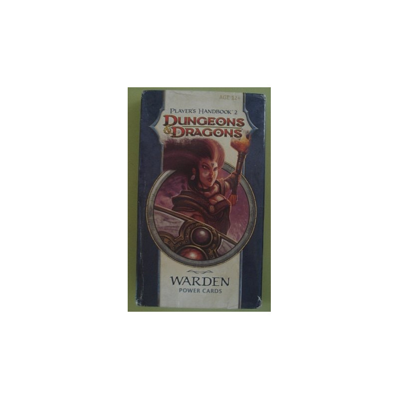 Dungeons & Dragons: Warden Power Cards (Player Handbook 2)