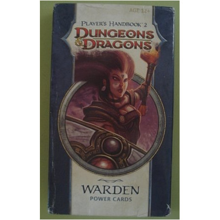 Dungeons & Dragons: Warden Power Cards (Player Handbook 2)