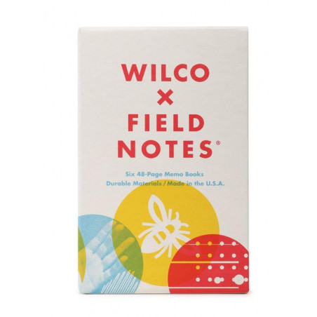 Wilco x Field Notes Box Set of 6 Memo Books