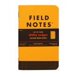 Field Notes Utility Ledger (Spring 2017)