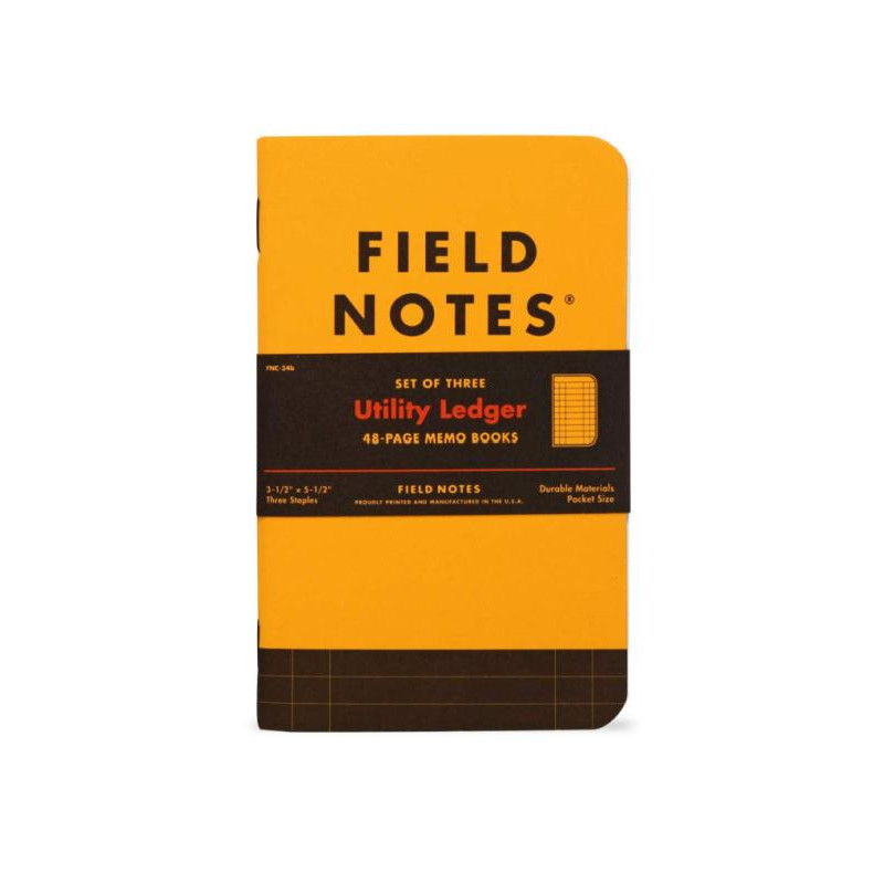 Field Notes Utility Ledger (Spring 2017)