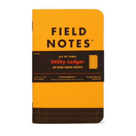 Field Notes Utility Ledger (Spring 2017)