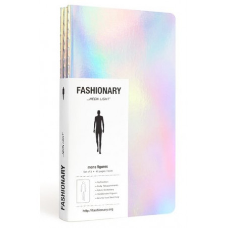 Fashionary Mini: Neon Light Edition Set of 3 (Mens)