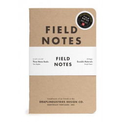 Field Notes Tenth...
