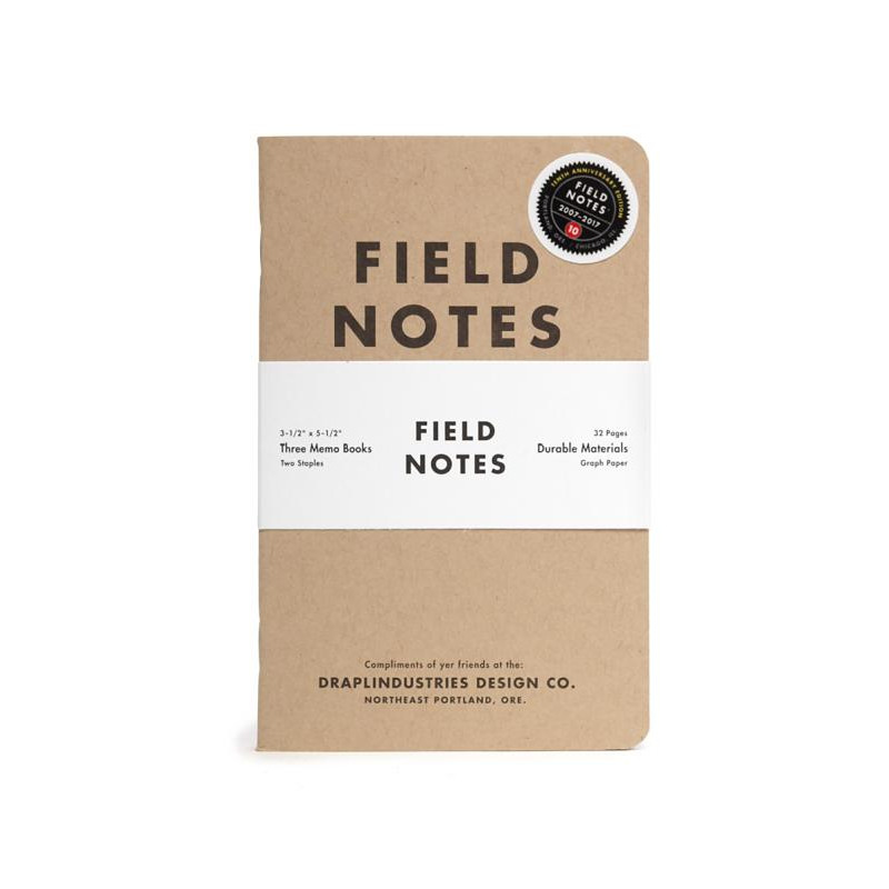 Field Notes Tenth Anniversary Edition