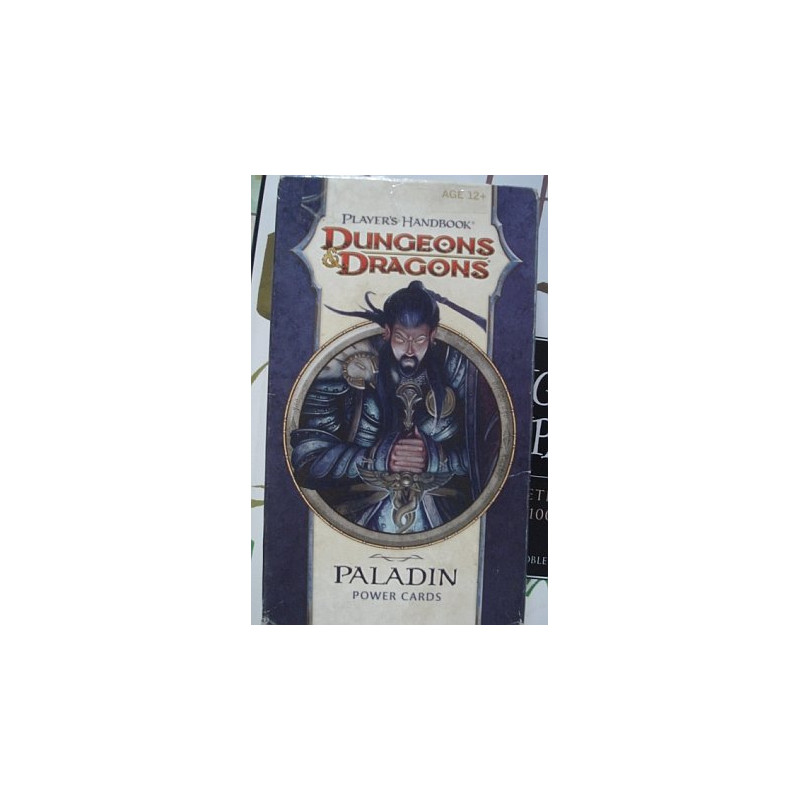 Dungeons & Dragons: Paladin Power Cards (Player Handbook)