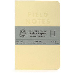 Field Notes Signature Ruled 2-pack
