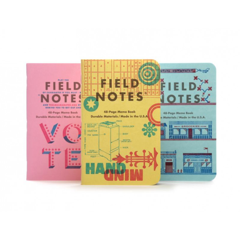 Field Notes United States of Letterpress - C (Fall 2020)
