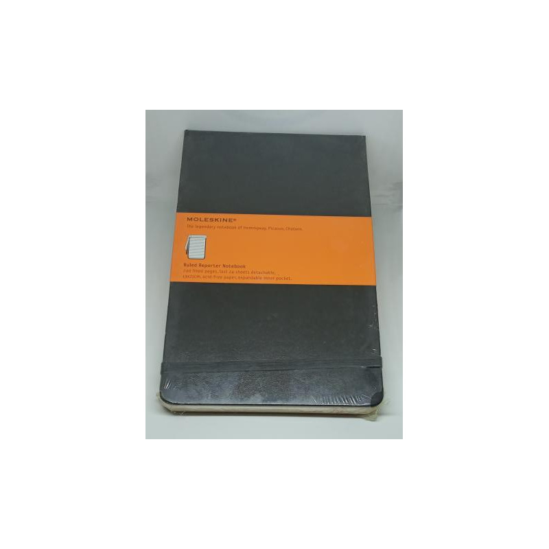 Moleskine Large Ruled Reporter Notebook