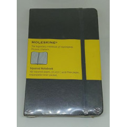 Moleskine Pocket Squared Notebook (HB)