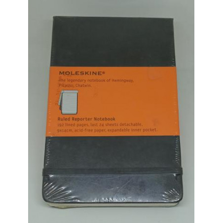 Moleskine Pocket Ruled Reporter Notebook Moleskine Pocket Ruled Reporter Notebook
