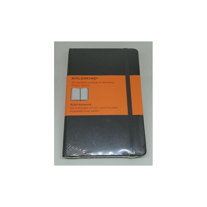 Moleskine Pocket Ruled Notebook (HB)