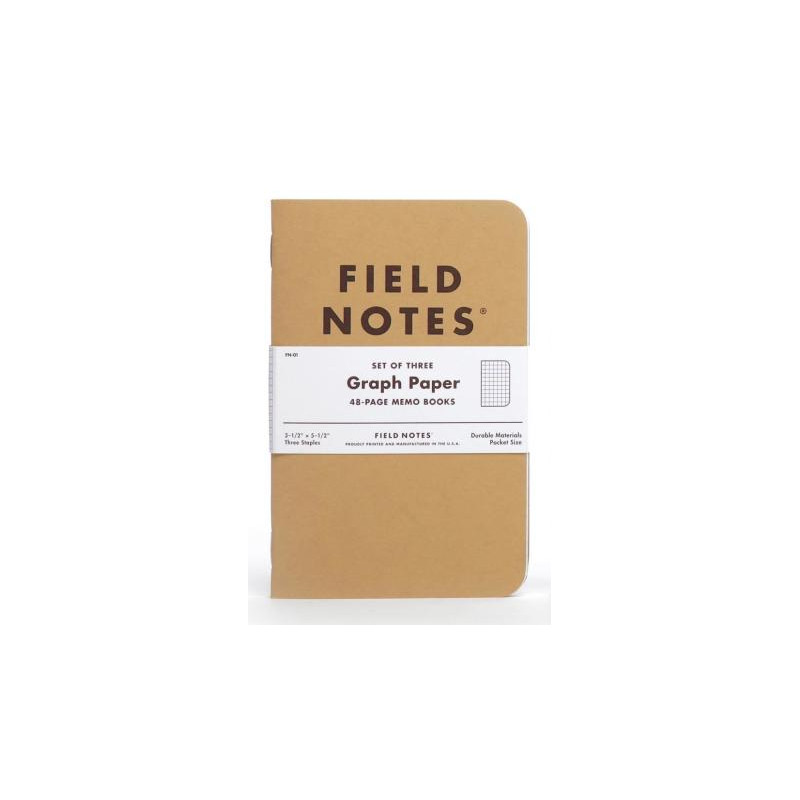 Field Notes Graph Paper 3-Pack