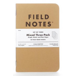 Field Notes Mixed 3-Pack