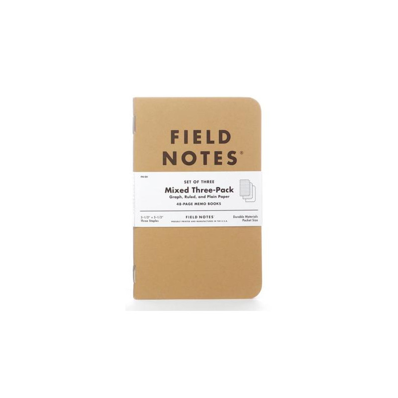 Field Notes Mixed 3-Pack