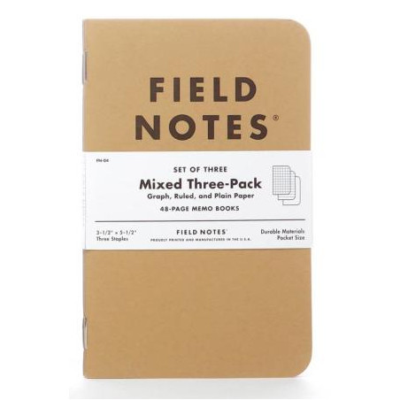Field Notes Mixed 3-Pack