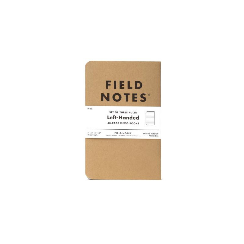 Field Notes Left-Handed (3-Pack)