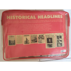 Historical Headlines: Seven Reprinted Newspapers...