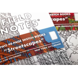 Field Notes: Streetscapes Los Angeles/Chicago (Spring 2023, 2-packs)