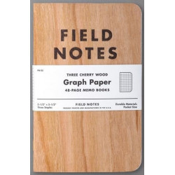 Field Notes Cherry Graph 3-Pack