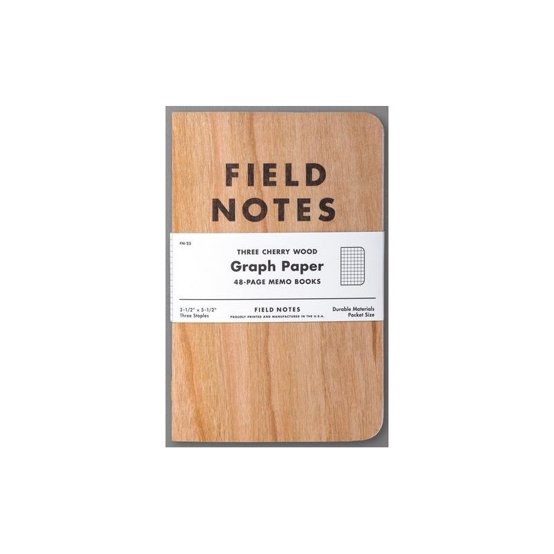 Field Notes Cherry Graph 3-Pack