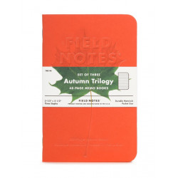 Field Notes: Autumn Trilogy (Fall 2019)