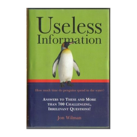 Useless Information by Jon Wilman (Hardbound)