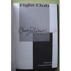 Fight Club by Chuck Palahniuk (SIGNED Hardbound)