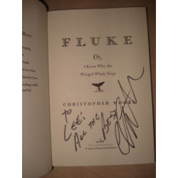 Fluke: Or, I Know Why the Winged Whale Sings by Christopher Moore (HB SIGNED)