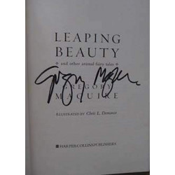 Leaping Beauty and other animal fairy tales by Gregory Maguire (SIGNED HB)