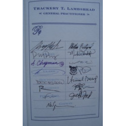The Thackery T. Lambshead Pocket Guide to Eccentric & Discredited Diseases (SIGNED)