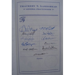 The Thackery T. Lambshead Pocket Guide to Eccentric & Discredited Diseases (SIGNED)